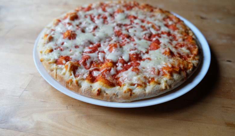 Foto einer Pizza
