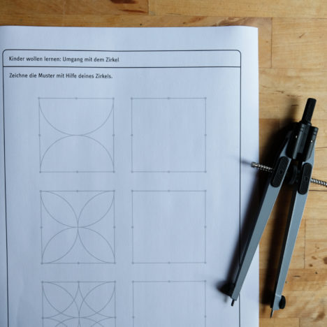 Zirkel-Kunst – Muster und Mandalas mit Hilfe des Zirkels erstellen