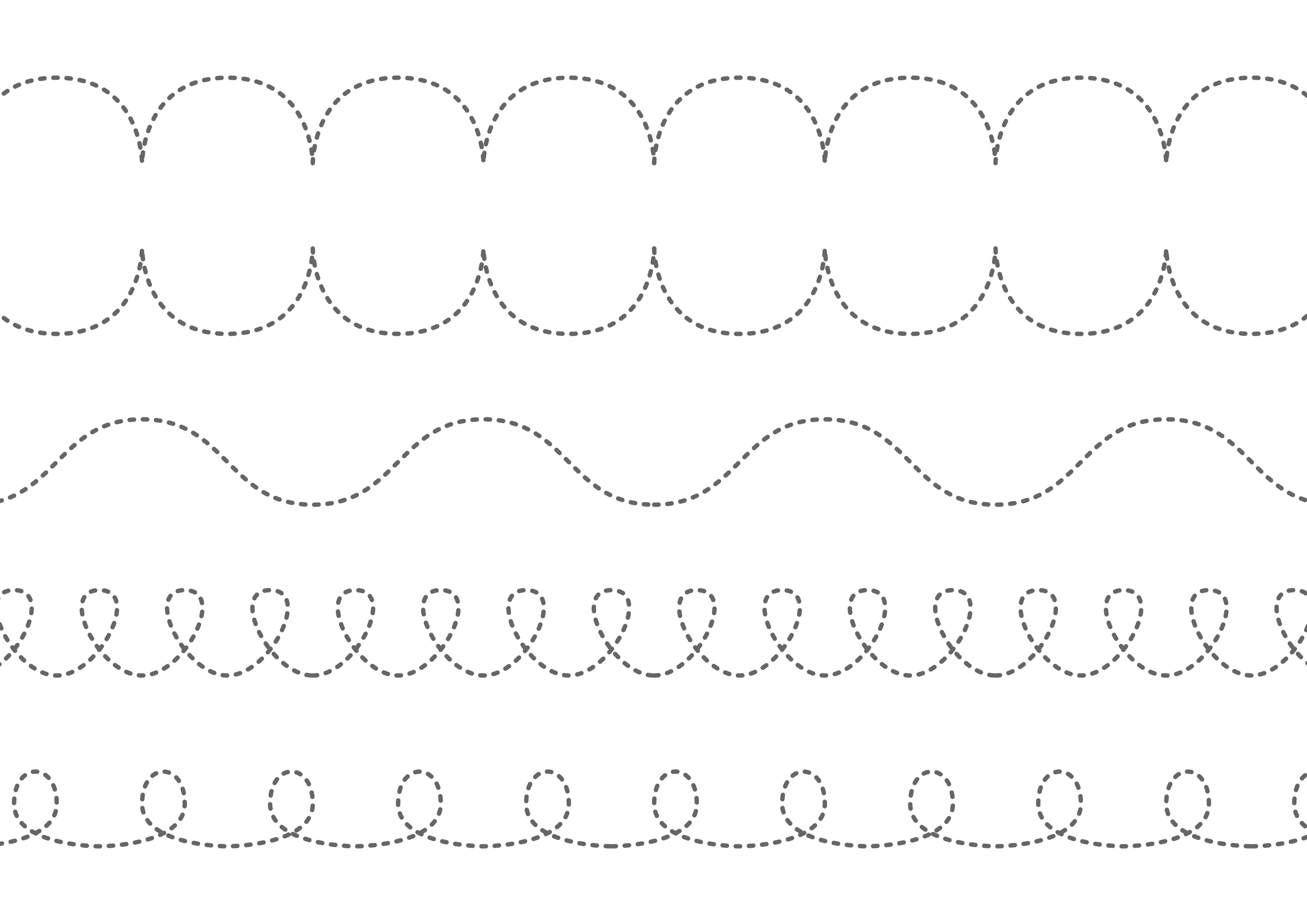 Schwungübungen zum Ausdrucken - Kiwole