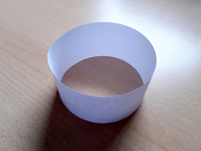 Ein Ring aus Papier