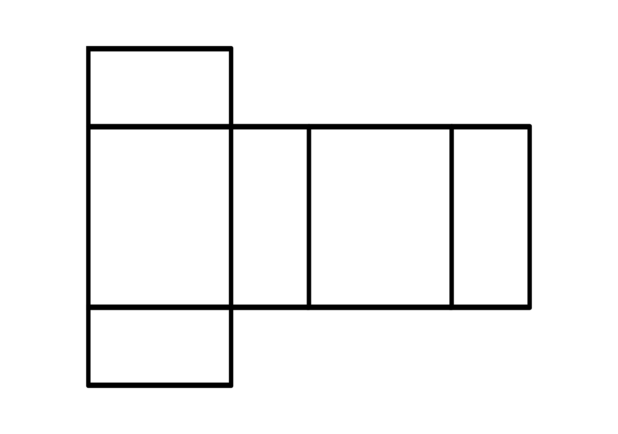 Ein Quadernetz