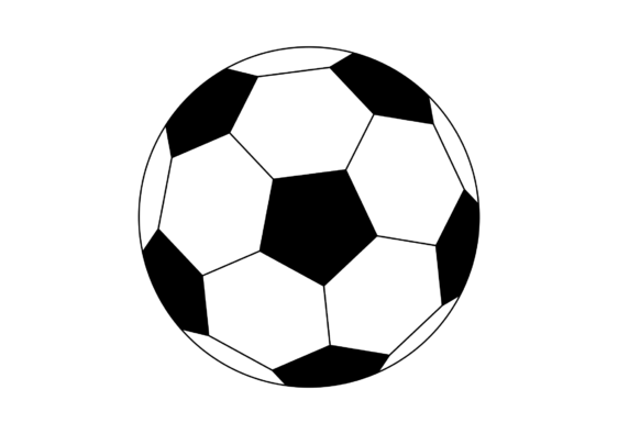 Ein Fußball