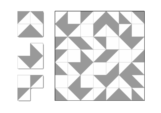 Bildausschnitte im Gitter finden