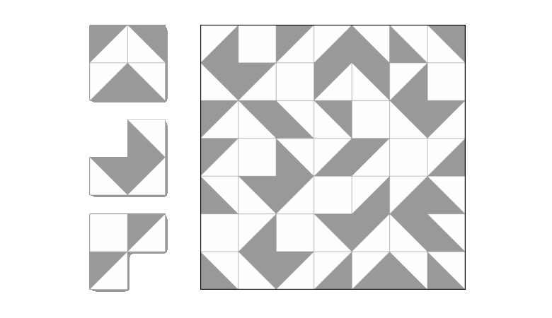 Bildausschnitte im Gitter finden