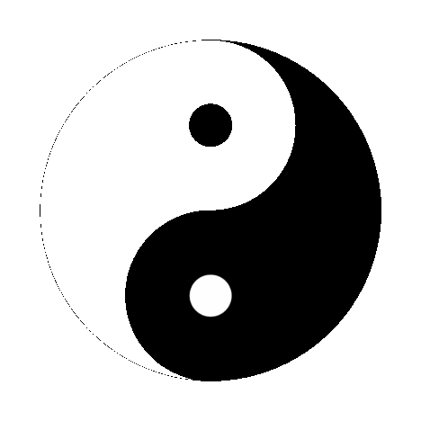 Wir konstruieren das Yin-und-Yang-Symbol